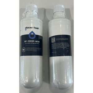 2 Pack GLACIER FRESH GF-1000P Refrigerator Water Filter Replacement for LG-1000P